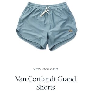 Tracksmith Van Cortlandt Grand Shorts, Size M, Like New